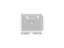 Защита редуктора переднего моста для Toyota Hilux VIII