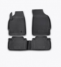 Коврики в салон полиуретан 3шт для Ford Escape I Рестайлинг 2