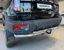 Защита заднего бампера двойная d60/42 мм для Haval Dargo