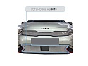 Защитная сетка радиатора низ для Kia K3 II Рестайлинг