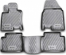 Коврики в салон полиуретан 4шт для Mitsubishi Pajero IV