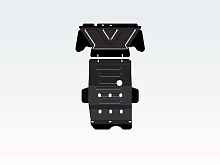 Усиленная защита картера и КПП (2 части) для LADA (ВАЗ) 2121 (4x4) I Рестайлинг