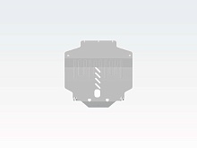 Защита картера и КПП для MG 5 II (China Market)