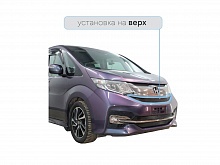 Защитная сетка радиатора верх для Honda Stepwgn V
