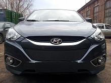 Защитная сетка радиатора для Hyundai ix35 I Рестайлинг