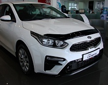 Дефлектор капота темный для Kia Cerato IV