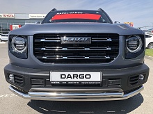 Защита переднего бампера двойная d60/42 мм для Haval Dargo