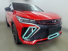 Накладки на передний бампер 7шт. для Geely Coolray I Рестайлинг