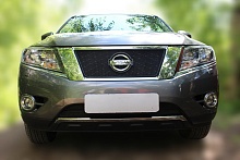 Комплект сеток black верх и низ 2 части для Nissan Pathfinder IV