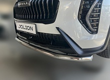 Защита переднего бампера с подгибами d60 мм для Haval Jolion I Рестайлинг