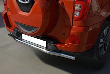 Защита заднего бампера d60 мм для Chery Tiggo 3 I