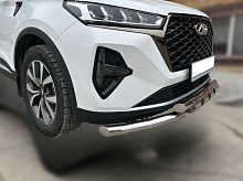 Защита переднего бампера G d60/60 мм для Chery Tiggo 7 Pro Max