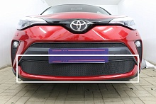 Защитная сетка радиатора низ для Toyota C-HR I Рестайлинг