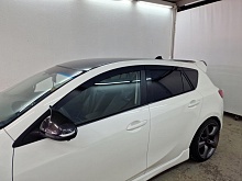 Дефлекторы окон 2D 6 шт (для кузова хэтчбек) для Mazda 3 II (BL)