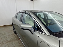 Дефлекторы окон 2D с хром накладками 6 шт. (под наклоном) для Амберавто А5 I