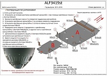 Защита АКПП для BMW 1 серии II (F20/F21) Рестайлинг