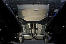 Комплект защит (картер и акпп, топливопровода, бака) для Geely Atlas II