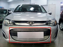 Защитная сетка радиатора комплект 2 части для LADA (ВАЗ) Kalina II