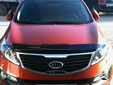 Дефлектор капота темный для Kia Sportage V