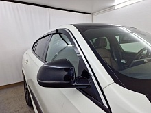 Дефлекторы окон 2D с хром накладками 6 шт. под наклоном для BMW X6 III (G06)