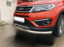 Защита переднего бампера d60 мм для Chery Tiggo 5 I Рестайлинг