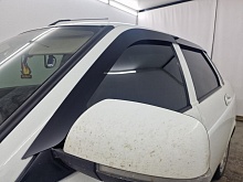 Дефлекторы окон 2D 6 шт. для LADA (ВАЗ) Priora I Рестайлинг