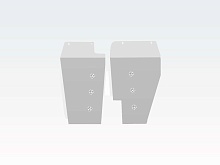 Защита топливных баков (2 части) для Jetour T2