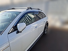 Дефлекторы окон 2D с хром накладками 6 шт. под наклоном для Audi A4 allroad V (B9) Рестайлинг