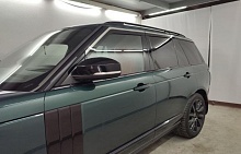 Дефлекторы окон с хром накладками 2D 6 шт для Land Rover Range Rover Sport II