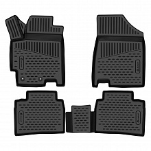 Коврики 3D в салон полиуретан 4 шт. для Москвич 6 I