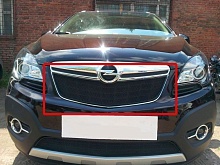 Защитная сетка радиатора верх для Opel Mokka I