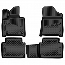 Коврики 3D в салон полиуретан 4 шт. для Hyundai Santa Fe V (MX5)