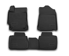 Коврики 3D в салон полиуретан 4 шт для Toyota Camry VII (XV50)