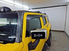 Дефлекторы окон 2D 6 шт. для Hummer H3