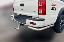 Защита заднего бампера угловая d60 мм для JAC T8 PRO