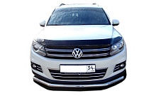 Защита переднего бампера d60 мм для Volkswagen Tiguan I Рестайлинг