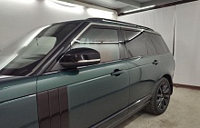 Дефлекторы окон с хром накладками 2D 6 шт для Land Rover Range Rover Sport II