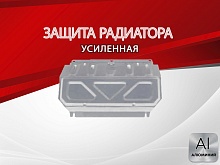 Защита радиатора для Mitsubishi Pajero Sport II