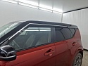 Дефлекторы окон с хром накладками 2D 6 шт для Kia Soul III