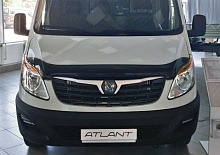 Дефлектор капота темный для Sollers Atlant