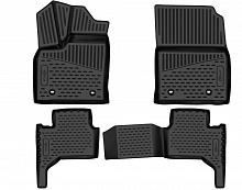 Коврики 3D в салон полиуретан 4шт для Lexus LX IV