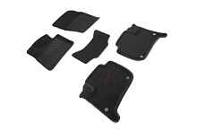 Коврики 3D ВОРС в салон для Volkswagen Touareg II Рестайлинг