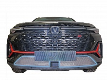 Защитная сетка радиатора низ 2 части для Changan CS35PLUS I Рестайлинг