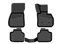 Коврики 3D в салон полиуретан 4 шт для BMW X1 II (F48) Рестайлинг