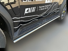 Пороги труба d42 мм для Jetour T2