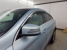 Дефлекторы окон 2D с хром накладками 6 шт. для Mercedes-Benz GLE Coupe I (C292)