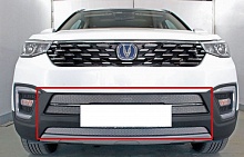Защитная сетка радиатора низ 4 части для Changan CS55 I