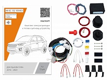 Комплект штатной электрики для фаркопа с блоком 7.2-13Pin для Hyundai Creta I