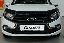 Дефлектор капота темный для LADA (ВАЗ) Granta I Рестайлинг