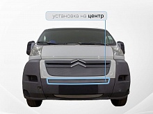 Защитная сетка радиатора центр для Citroen Jumper  II
